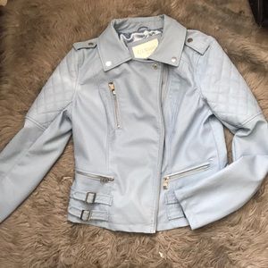 ‼️Sale‼️Ci Sono vegan leather moto jacket